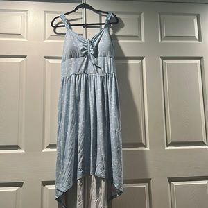 Baby Blue High-low Dress